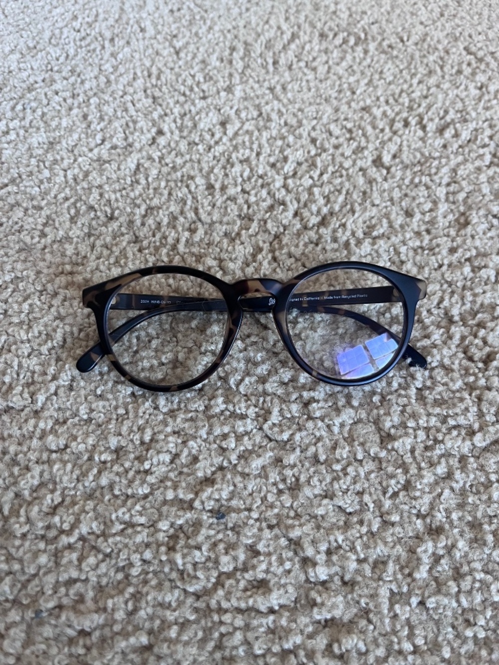 Sunski Dipsea Tortoise Ultralight Recycled Frame Blue Light Glasses